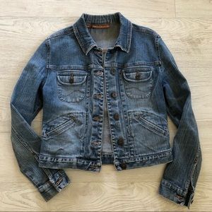 Lee Jeans Light Denim “one true fit” Jacket Sz S/M